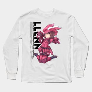 GGO - LLENN [White Background] Long Sleeve T-Shirt